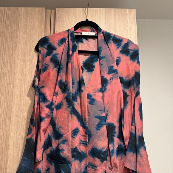 Iro Silk Tie Dye Orphee Blouse - Size 42 FR - Picture 4 of 11